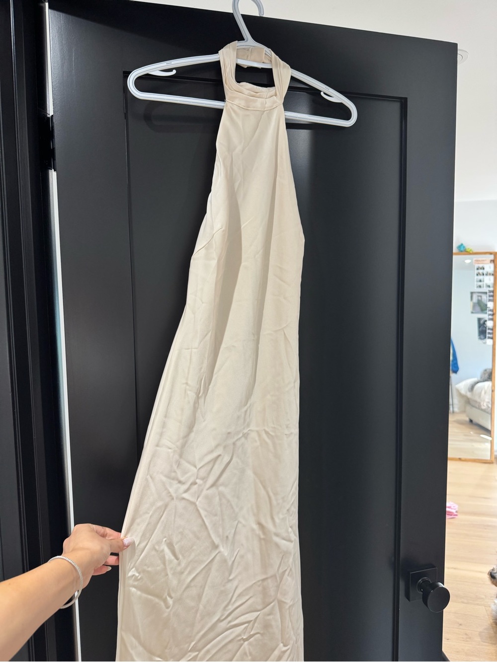 Ivory Halter Dress